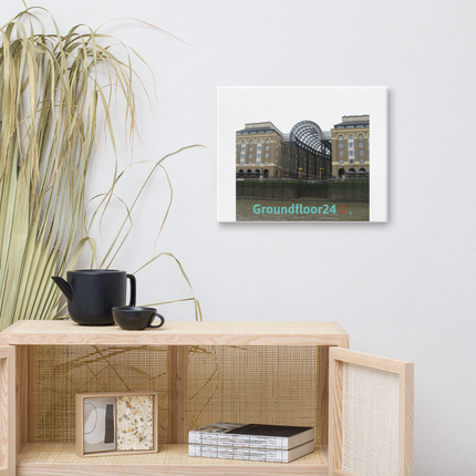 Hay's Galleria Canvas with Groundfloor24 Logo