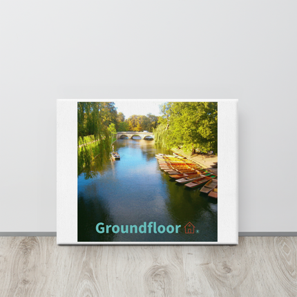 Beautiful Nature Canvas with Groundfloor with House Logo