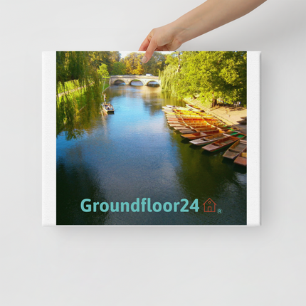 Beautiful Nature Canvas with Groundfloor24 with House Logo
