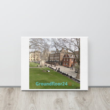 Beautiful Park Canvas with Groundfloor24 with House Logo
