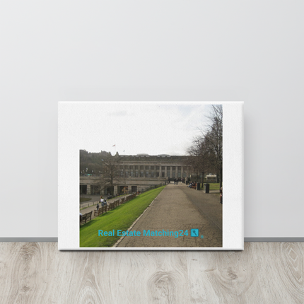 Majestic Palace Canvas with realestatematching24 with key Logo