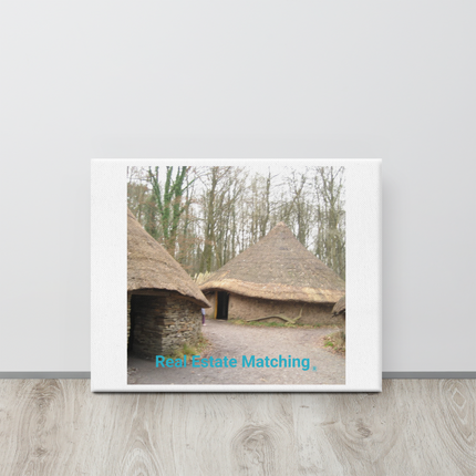 Village Charm Canvas with realestatematching without key Logo