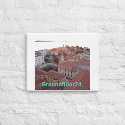Roof Sunset View Canvas with Groundfloor24 without House Logo