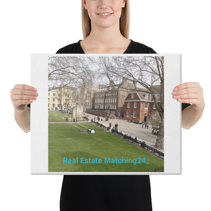 Beautiful Park Canvas with realestatematching24 without key Logo