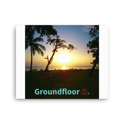 Beautiful Sea View Canvas with Groundfloor with House Logo