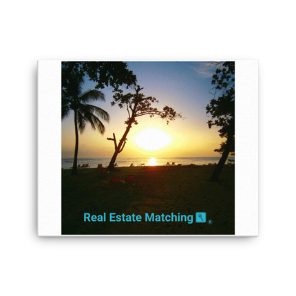 Beautiful Sea View Canvas with realestatematching with key Logo