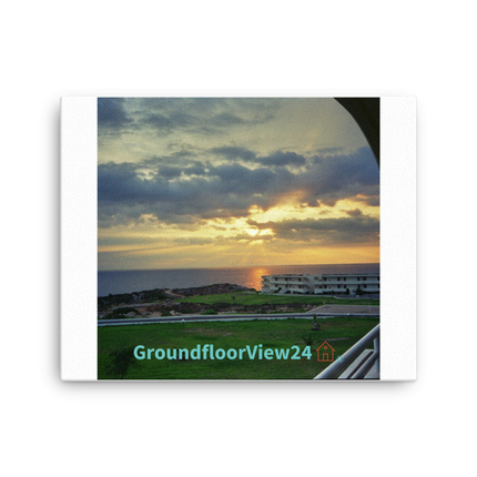 Natural View Canvas with groundfloorview24 with House Logo