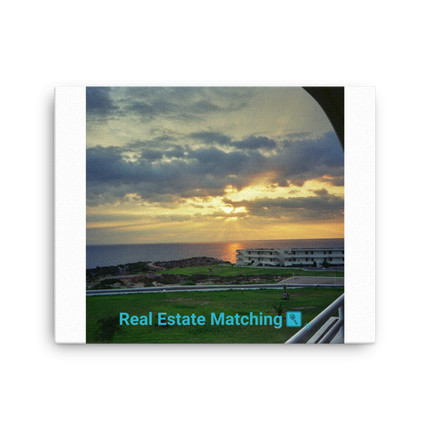Natural View Canvas with realestatematching with key Logo