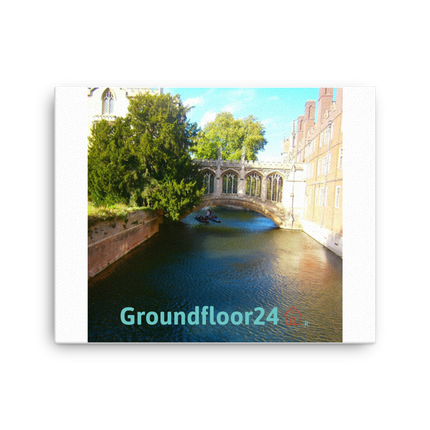 Beautiful Canel Canvas with Groundfloor24 with House Logo