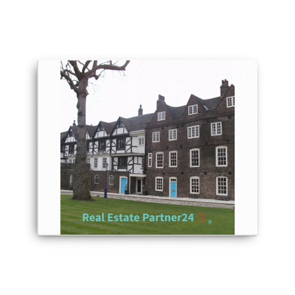 Beautiful Palace Canvas with realestatepartner24 with house Logo
