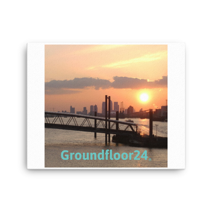 Evening Glow Canvas with Groundfloor24 without House Logo