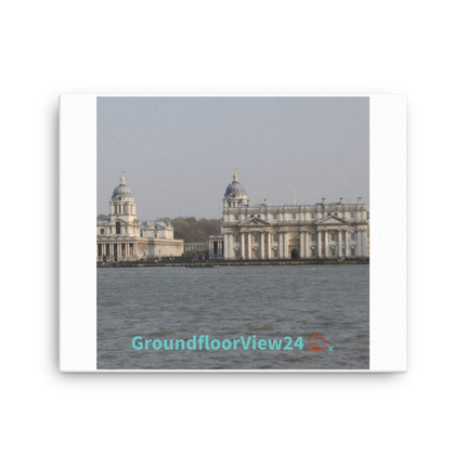 Riverside Beauty Canvas with groundfloorview24 with House Logo