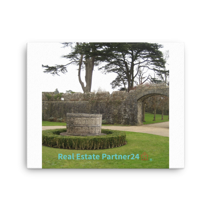 Nature's Wonders Canvas with realestatepartner24 with house Logo
