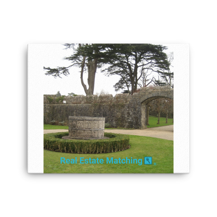 Nature's Wonders Canvas with realestatematching with key Logo