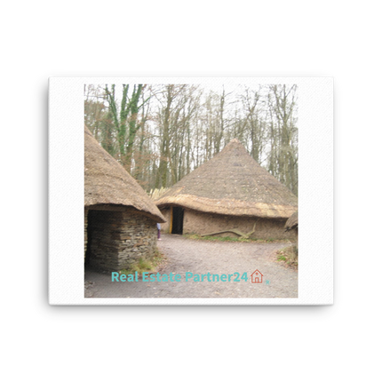 Village Charm Canvas with realestatepartner24 with house Logo
