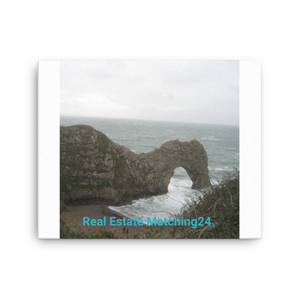 Coastal Escape Canvas with realestatematching24 without key Logo