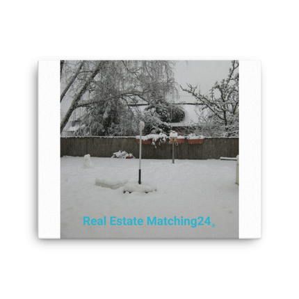 Winter Wonderland Canvas with realestatematching24 without key Logo