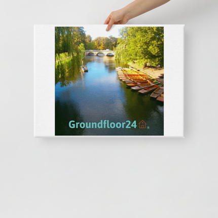 Beautiful Nature Canvas with Groundfloor24 with House Logo