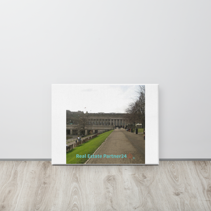 Majestic Palace Canvas with realestatepartner24 with house Logo