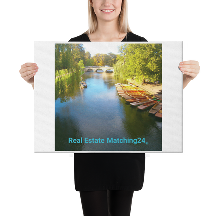 Beautiful Nature Canvas with realestatematching24 without key Logo