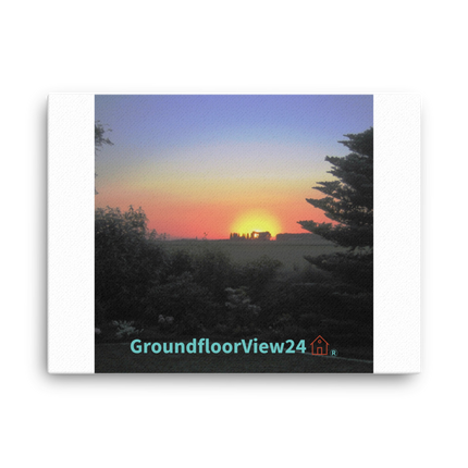 Beautiful Sunset Sinari Canvas with groundfloorview24 with House Logo