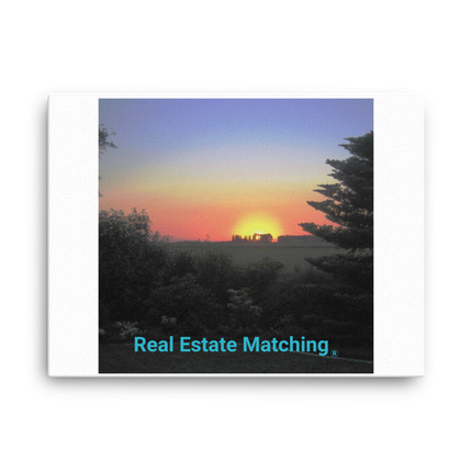 Beautiful Sunset Sinari Canvas with realestatematching without key Logo