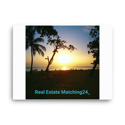 Beautiful Sea View Canvas with realestatematching24 without key Logo