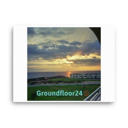 Natural View Canvas with Groundfloor24 with House Logo