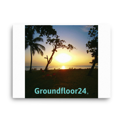 Beautiful Sea View Canvas with Groundfloor24 without House Logo