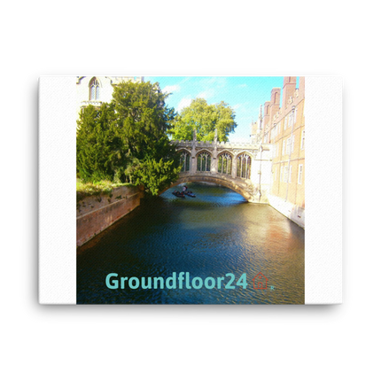 Beautiful Canel Canvas with Groundfloor24 with House Logo