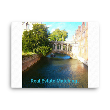 Beautiful Canel Canvas with realestatematching without key Logo