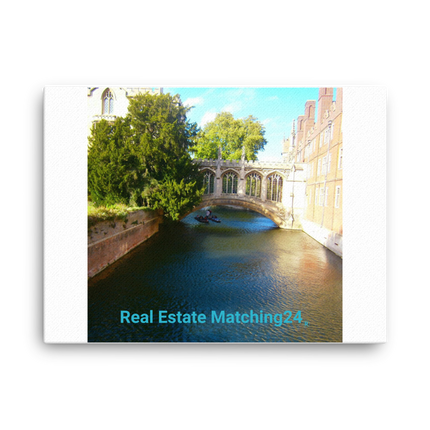 Beautiful Canel Canvas with realestatematching24 without key Logo