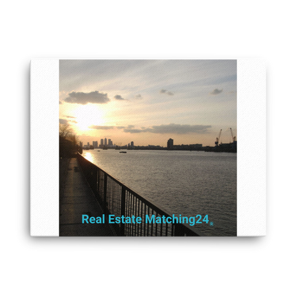 Awesome River View Canvas with realestatematching24 without key Logo