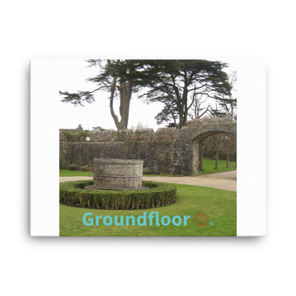 Nature's Wonders Canvas with Groundfloor with House Logo