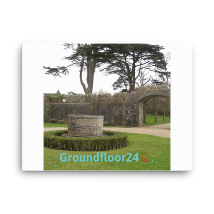 Nature's Wonders Canvas with Groundfloor24 with House Logo