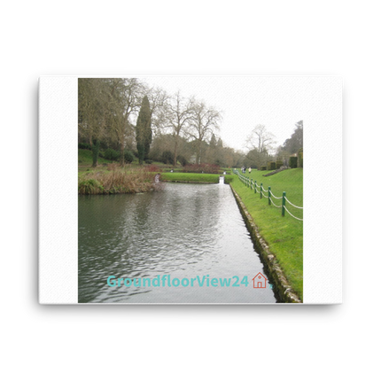 Lakeside Beauty Canvas with groundfloorview24 with House Logo