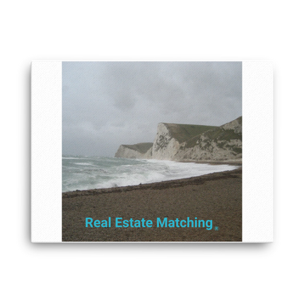 Waves and Sand Canvas with realestatematching without key Logo
