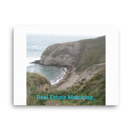 Sea & Hills Canvas with realestatematching without key Logo