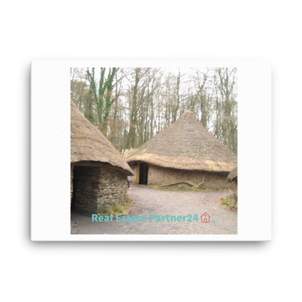 Village Charm Canvas with realestatepartner24 with house Logo