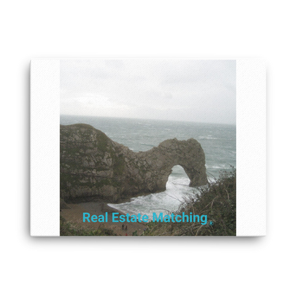 Coastal Escape Canvas with realestatematching without key Logo