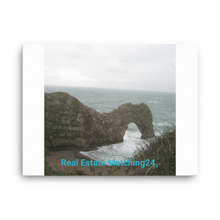 Coastal Escape Canvas with realestatematching24 without key Logo