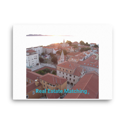 Roof Sunset View Canvas with realestatematching without key Logo