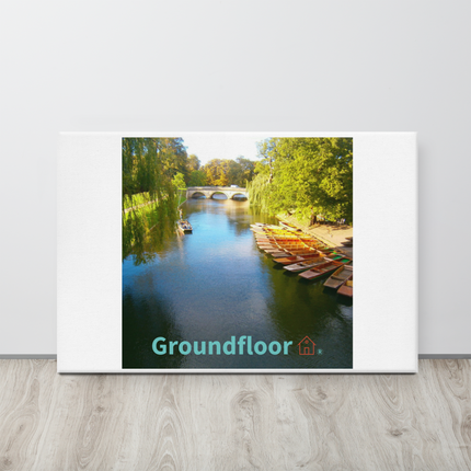 Beautiful Nature Canvas with Groundfloor with House Logo