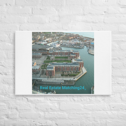 Nice City Canvas with realestatematching24 without key Logo