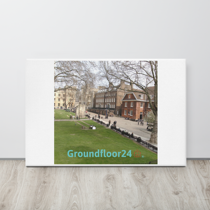 Beautiful Park Canvas with Groundfloor24 with House Logo