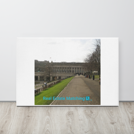 Majestic Palace Canvas with realestatematching with key Logo