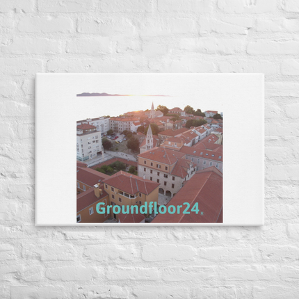 Roof Sunset View Canvas with Groundfloor24 without House Logo