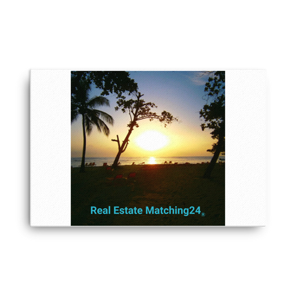 Beautiful Sea View Canvas with realestatematching24 without key Logo