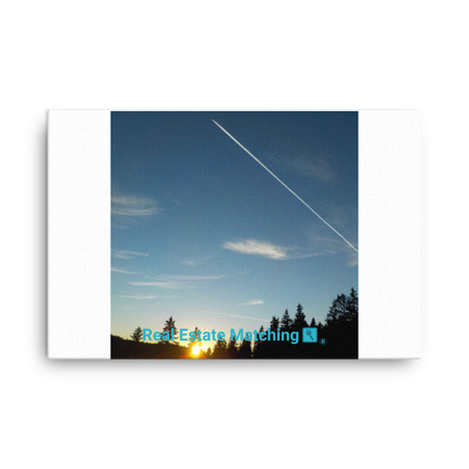 Attractive Sinari Canvas with realestatematching with key Logo