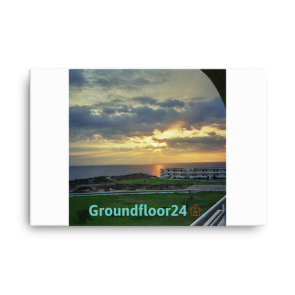 Natural View Canvas with Groundfloor24 with House Logo